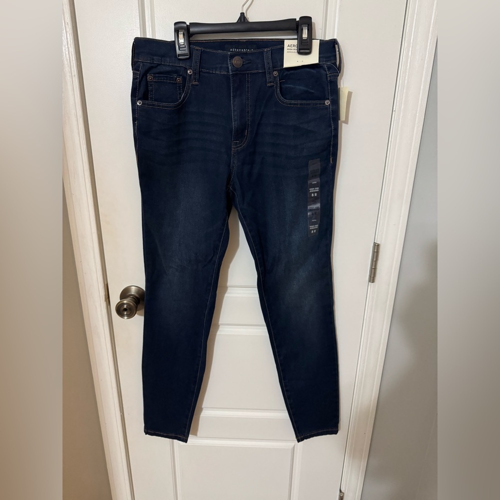 Dark wash jegging